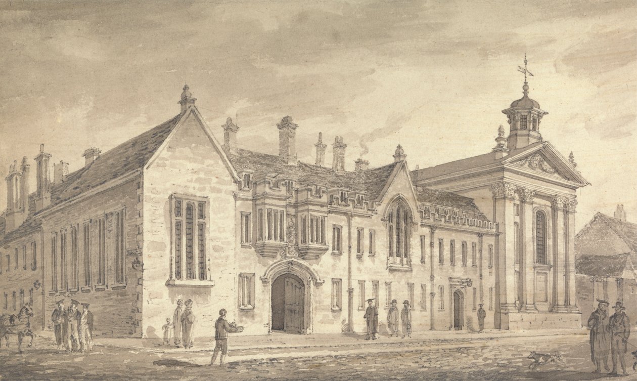 Pembroke College, Cambridge av Richard Banks Harraden