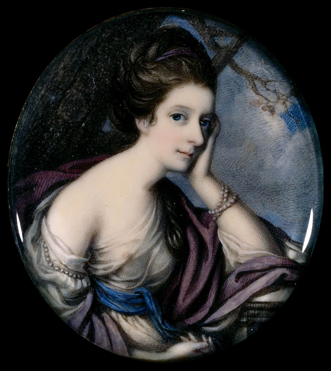 Mrs Floyd av Richard Cosway, RA av Richard Cosway