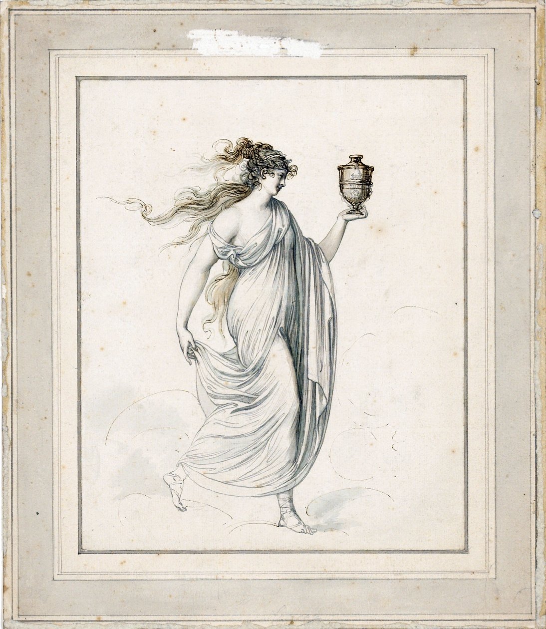Porträtt av Lady Emma Hamilton av Richard Cosway
