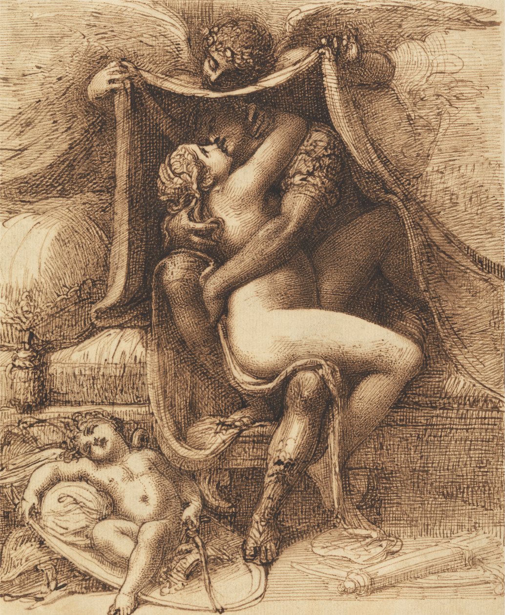 Venus och Mars av Richard Cosway