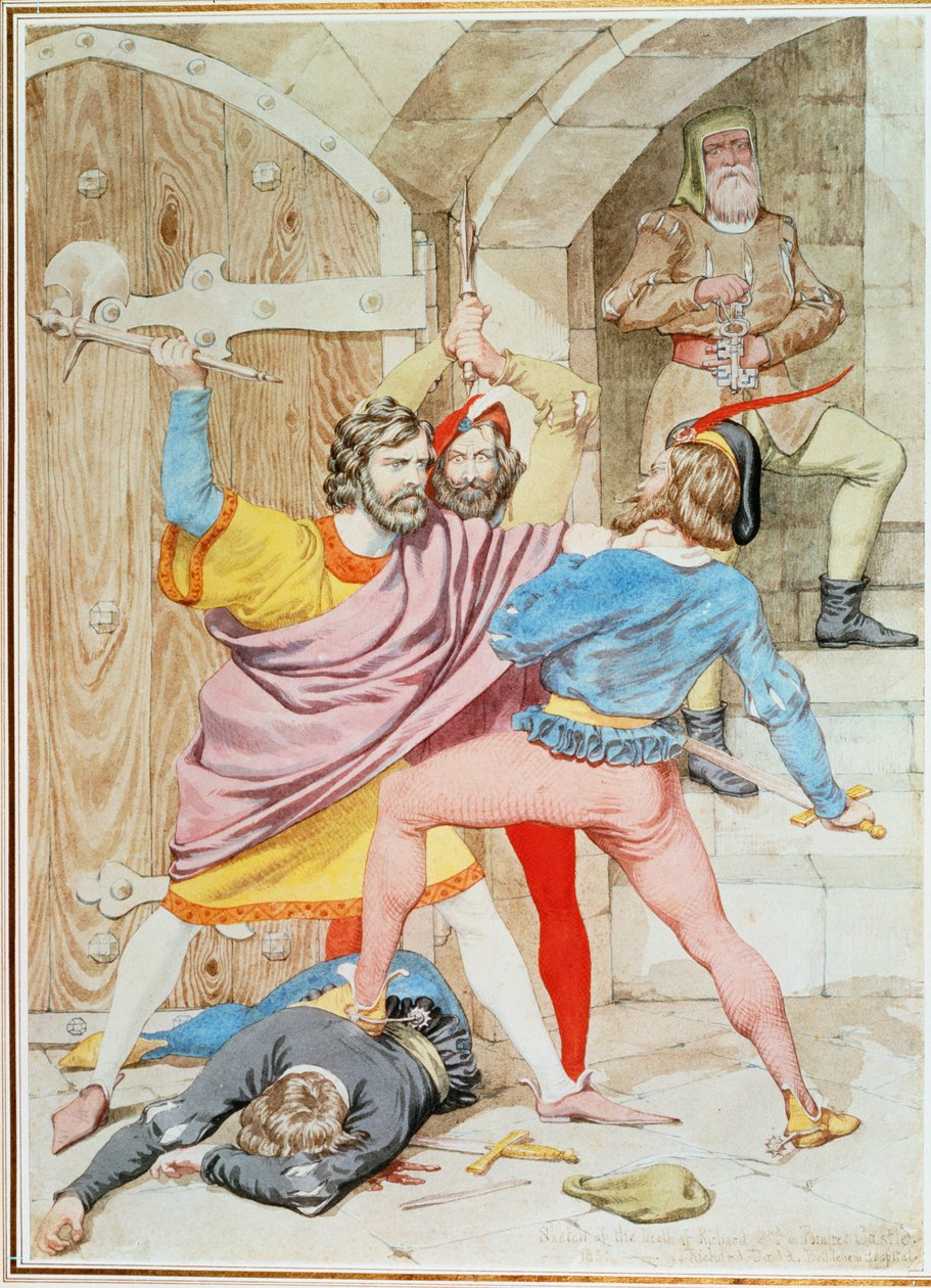 Richard II:s död, 1852 av Richard Dadd