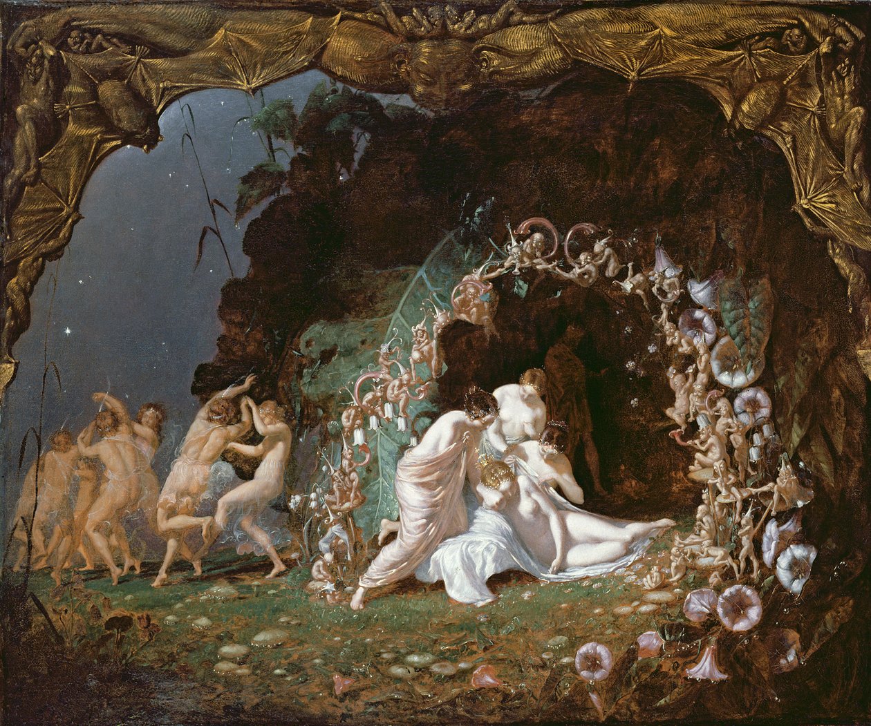 Titania sover av Richard Dadd