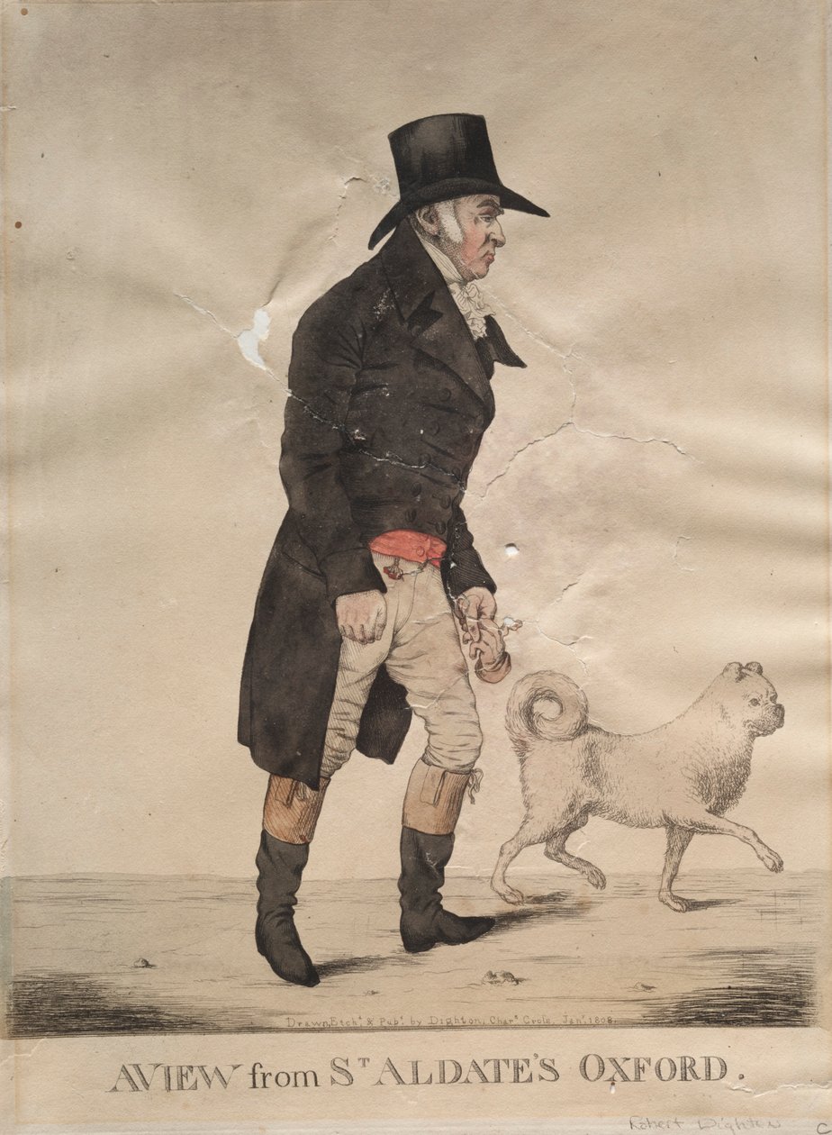 En vy från St. Aldates, Oxford. av Richard Dighton