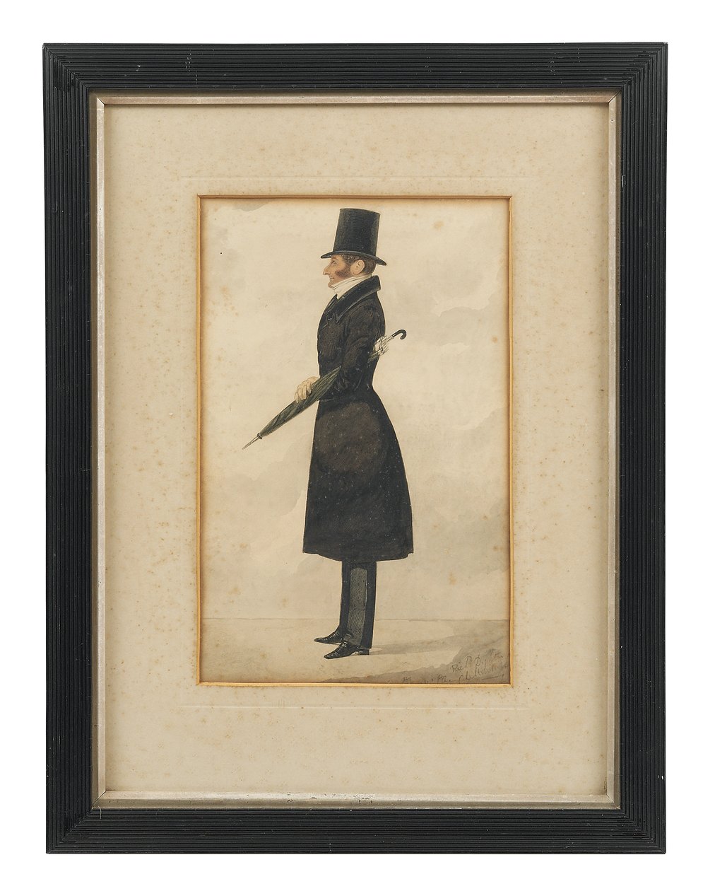Porträtt av Henry Lygon av Richard Dighton