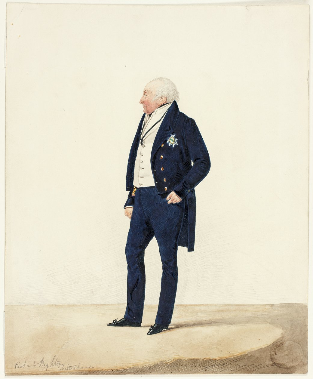 Sir James Stuart från Coltness av Richard Dighton