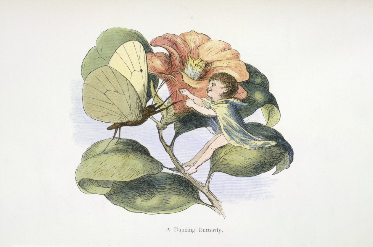 En dansande fjäril av Richard Doyle