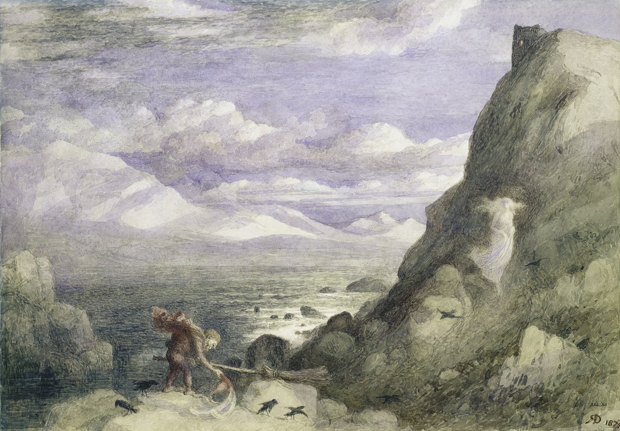Häxornas hem, 1875 av Richard Doyle