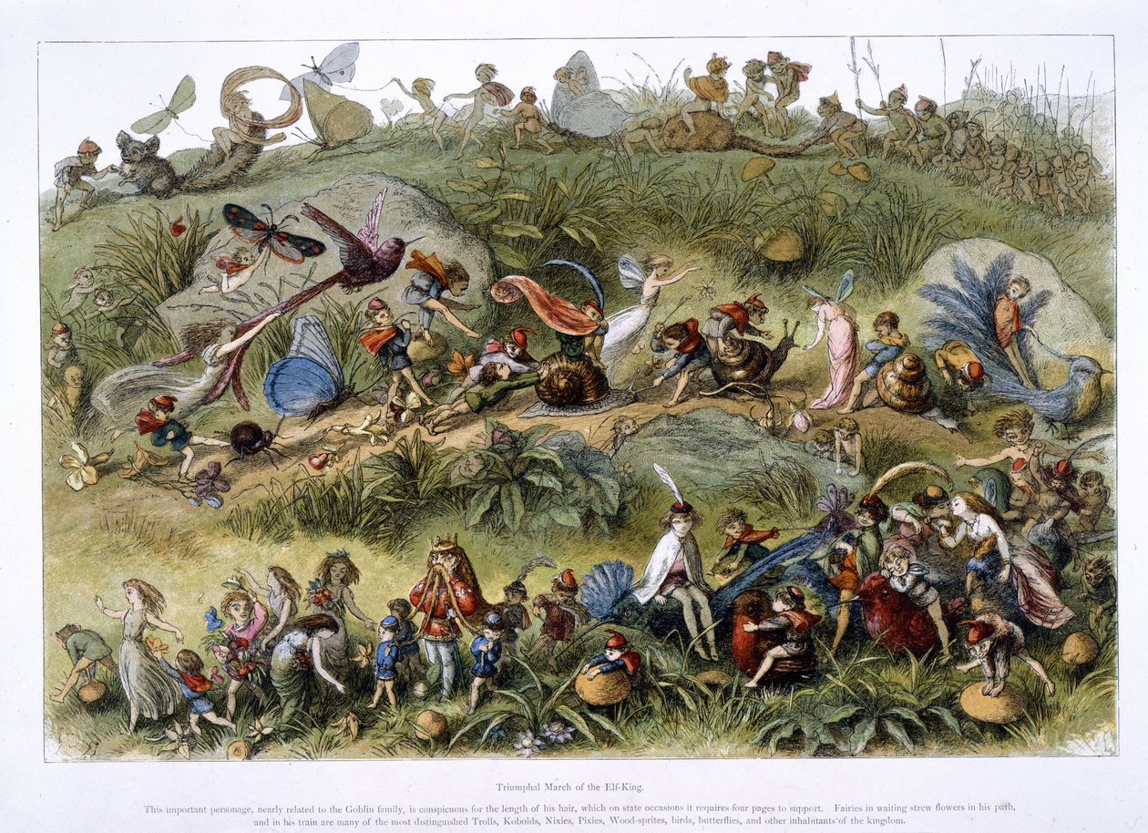 Alvkungens triumfmarsch av Richard Doyle