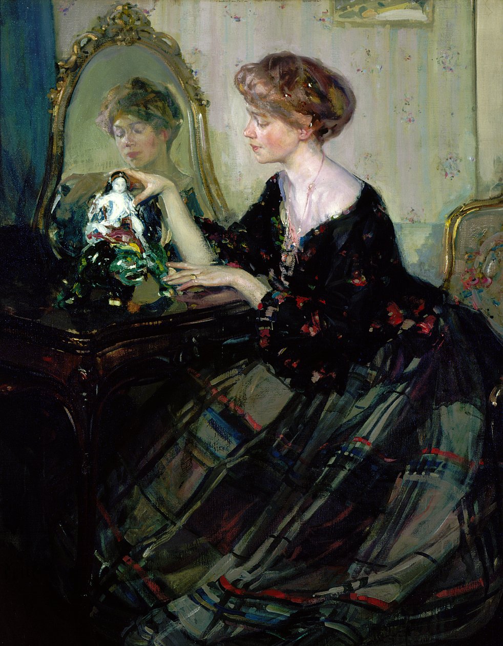 Den kinesiska statyetten av Richard E. Miller
