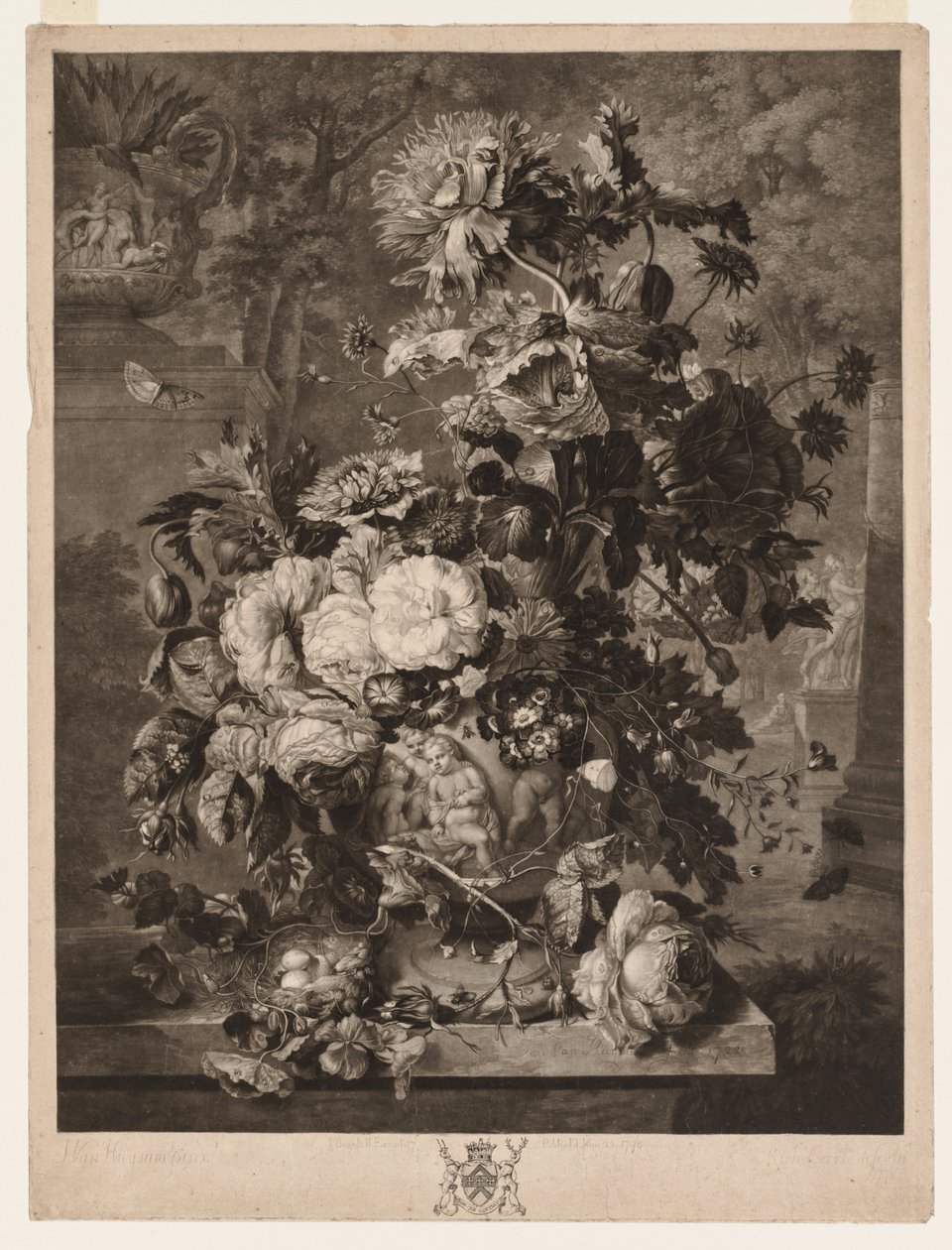 Ett blomstycke, 1778. av Richard Earlom