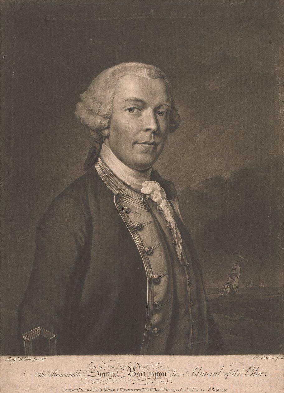 Samuel Barrington av Richard Earlom