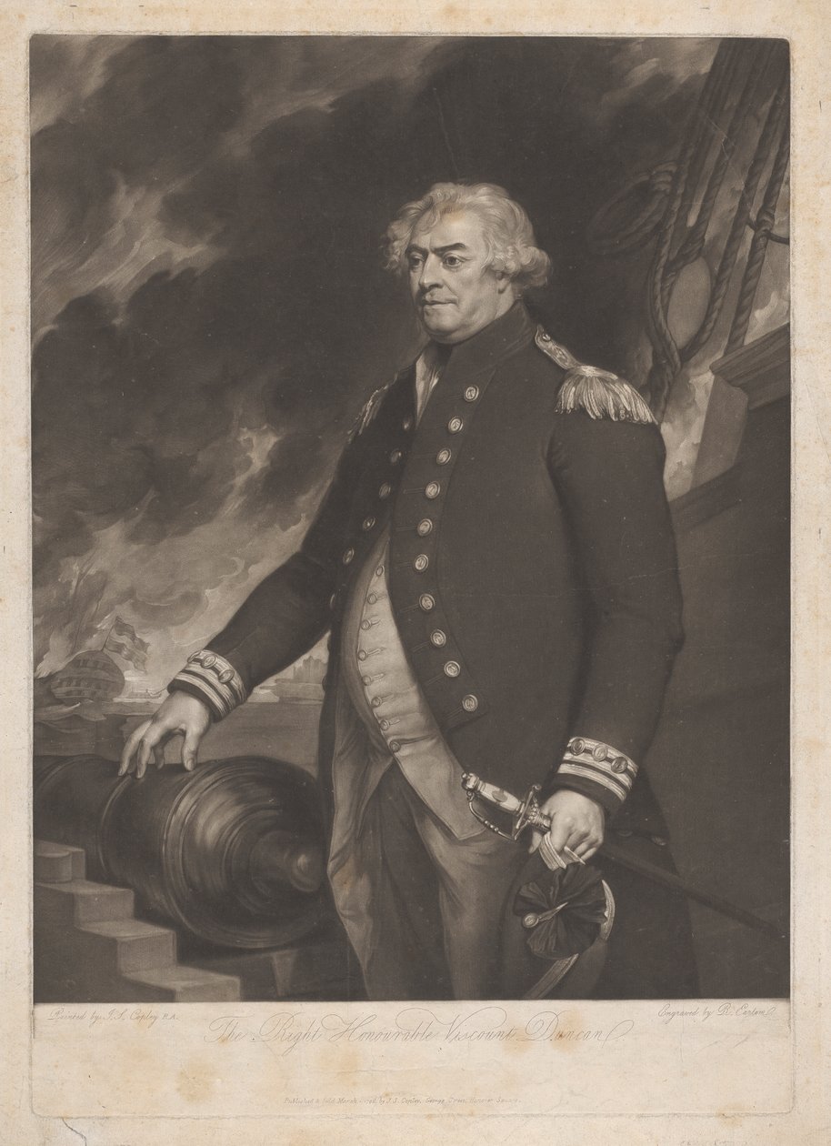 Den rätte ärade Viscount Duncan av Richard Earlom