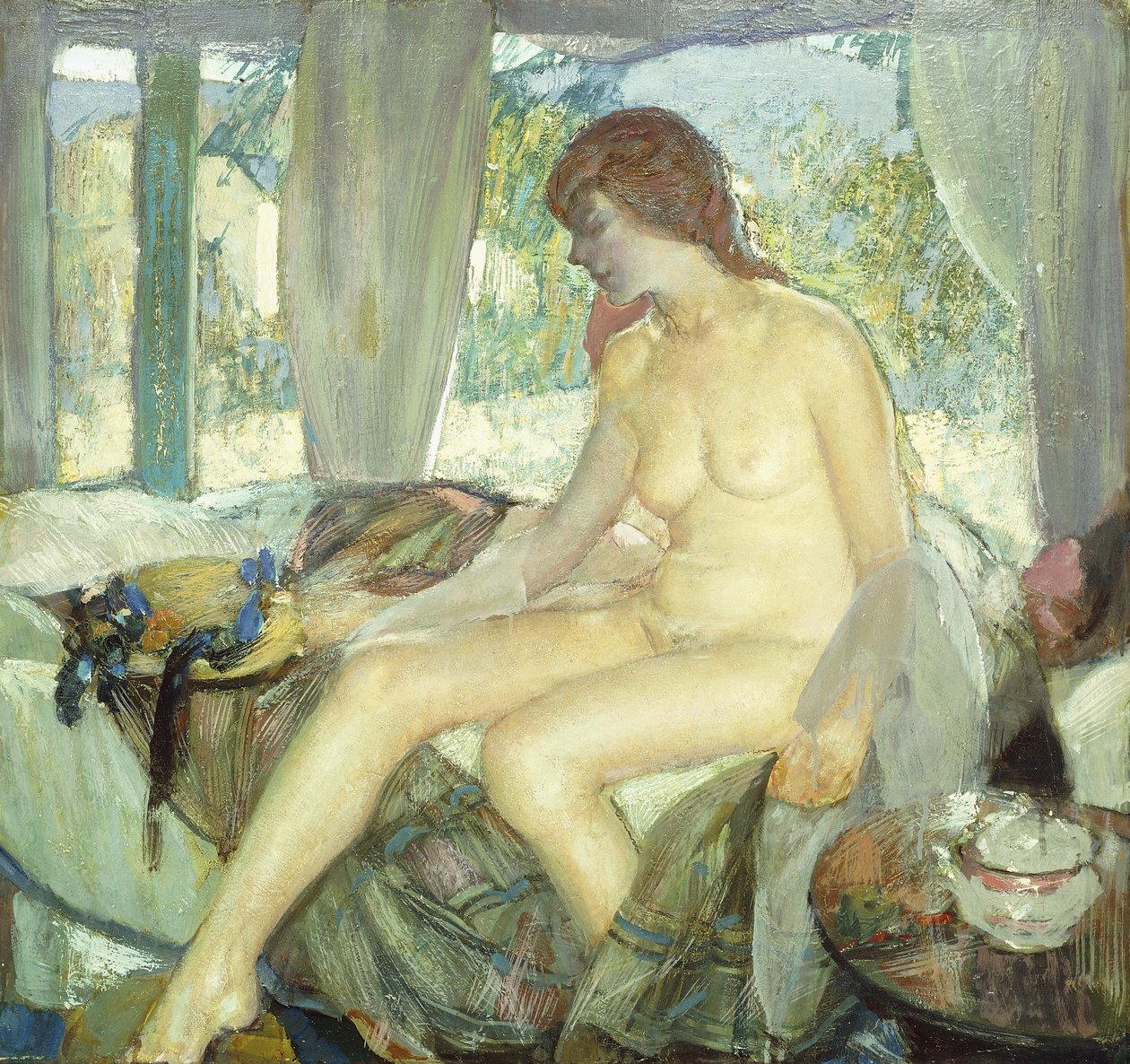 Morgonkontemplation av Richard Emil Miller
