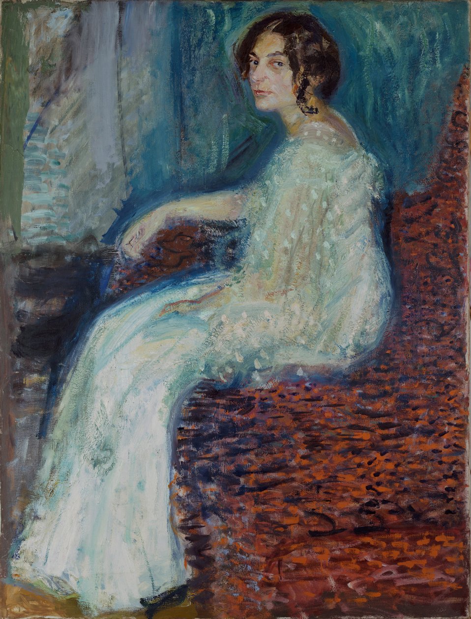 Porträtt av Henryka Cohn, 1908 av Richard Gerstl