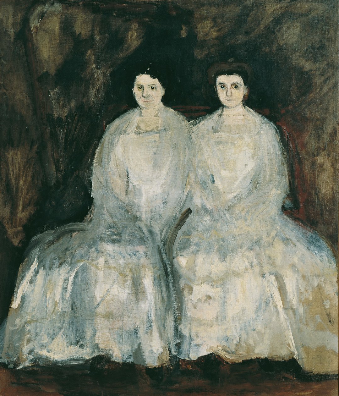 Systrarna Karoline och Pauline Fey, 1905. av Richard Gerstl