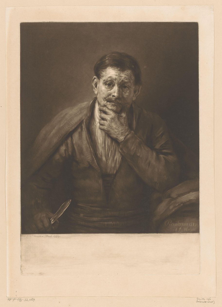 Man med en kniv aposteln Bartolomeus av Richard Houston