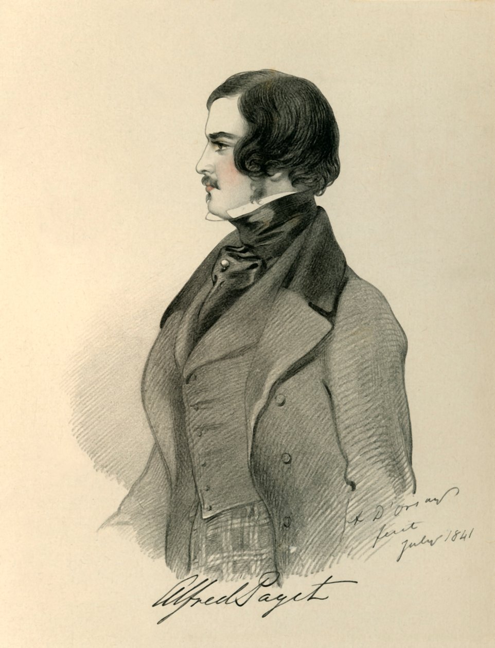 Alfred Paget, 1841. av Richard James Lane