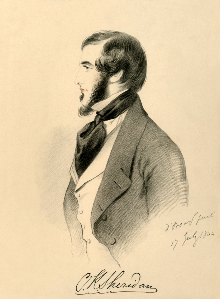 Charles K. Sheridan, 1844. av Richard James Lane