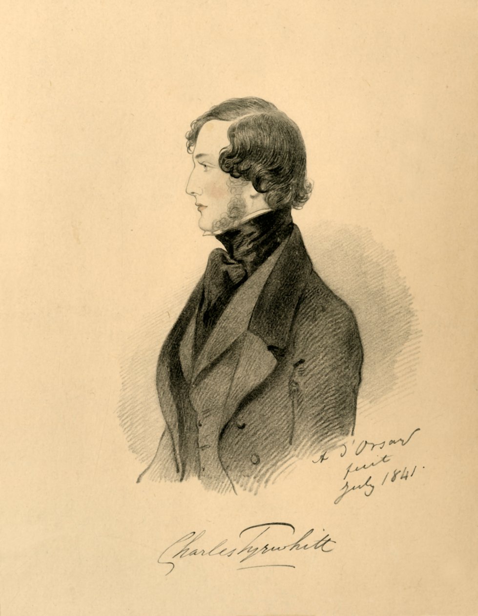 Charles Tyrwhitt, 1841. av Richard James Lane