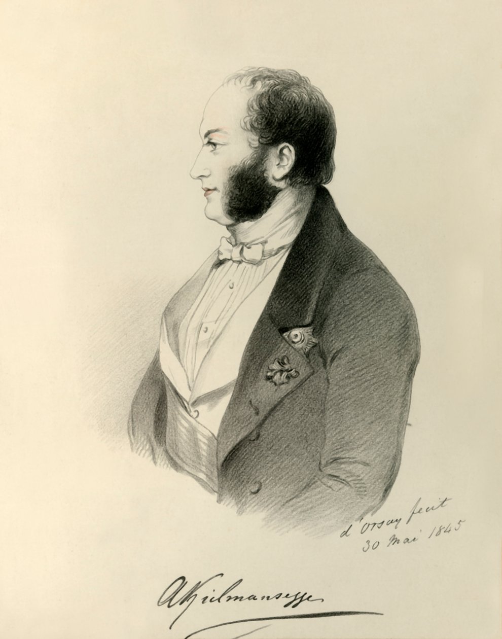 Greve Kielmansegg, 1845. av Richard James Lane
