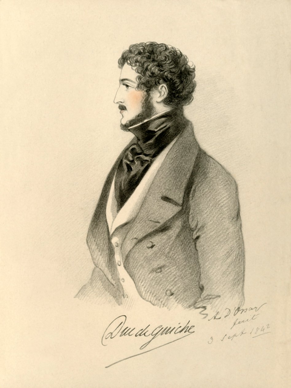 hertig av Guiche, 1842. av Richard James Lane