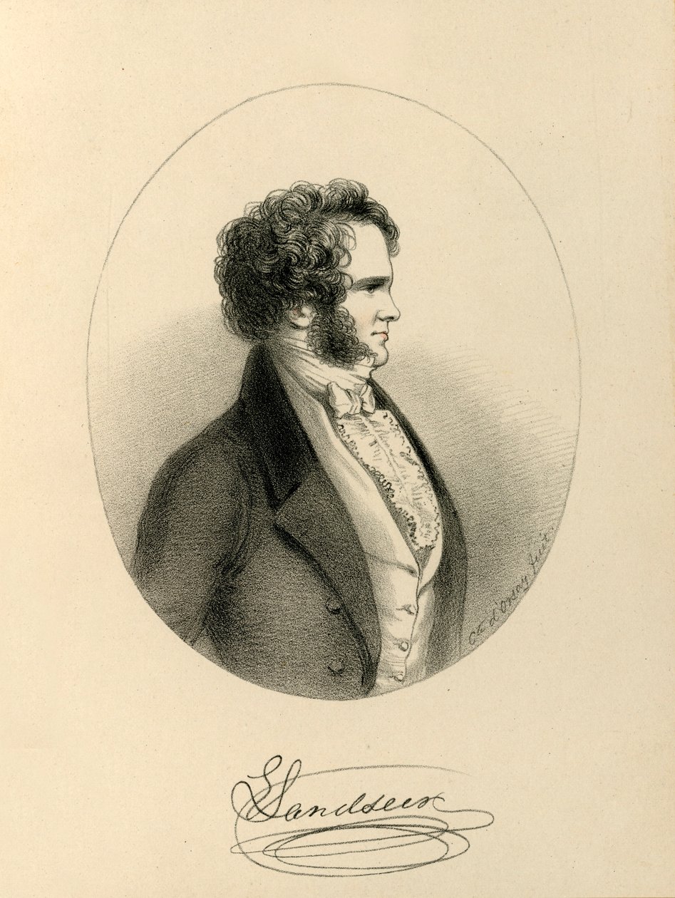 E. Landseer, c1843. av Richard James Lane