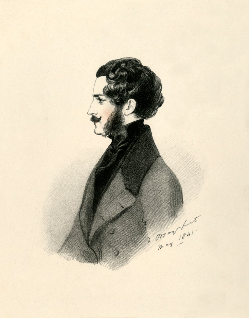 Edmund St John Mildmay, 1841. av Richard James Lane