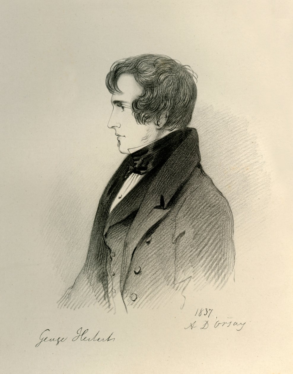 George Herbert, 1837. av Richard James Lane