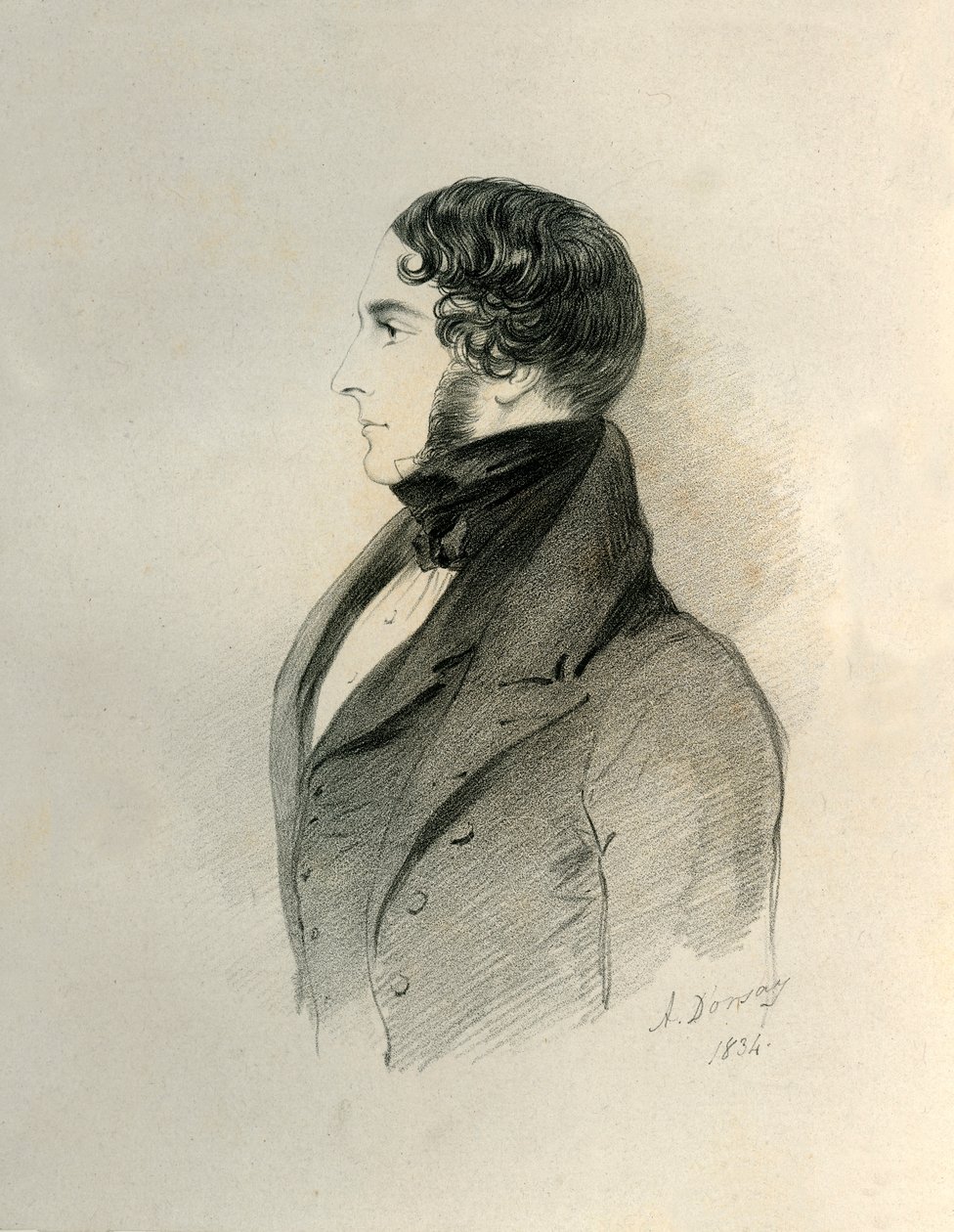 Sir William Massey Stanley, 1834. av Richard James Lane