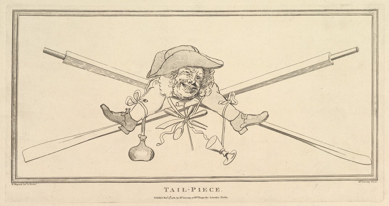 Tail-Piece, 27 november 1781. av Richard Livesay
