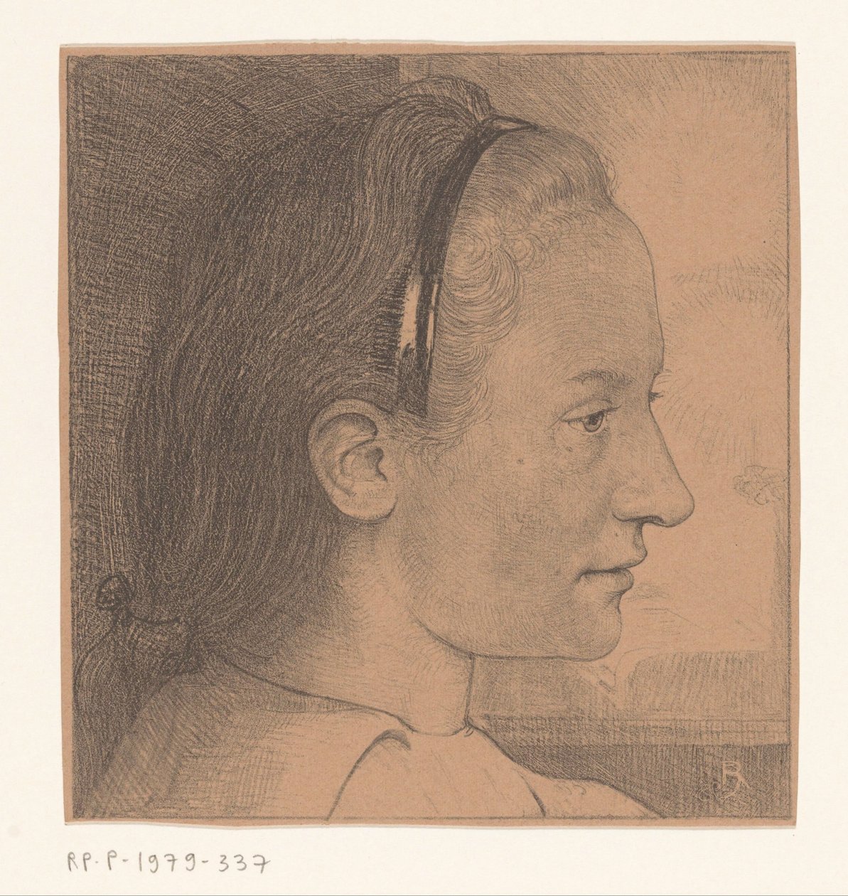 Porträtt av Heleen Burgers av Richard Nicolaüs Roland Holst