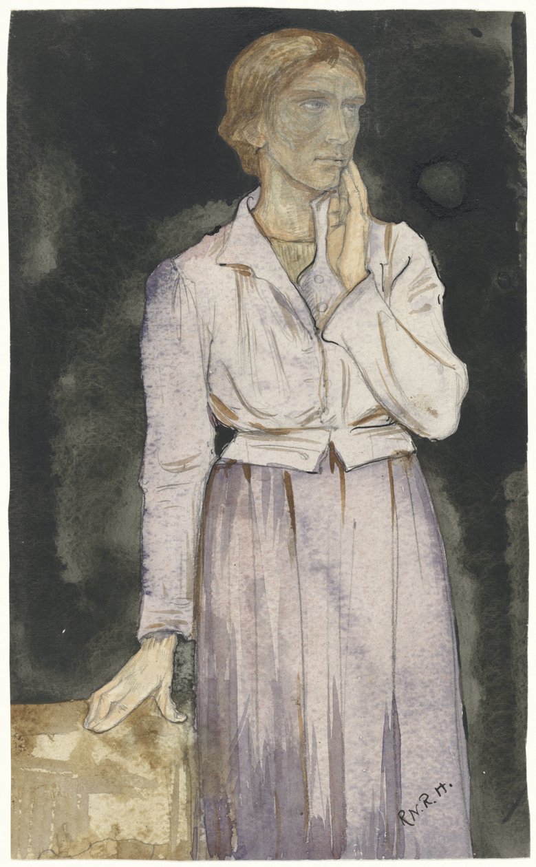 stående kvinna av Richard Nicolaüs Roland Holst