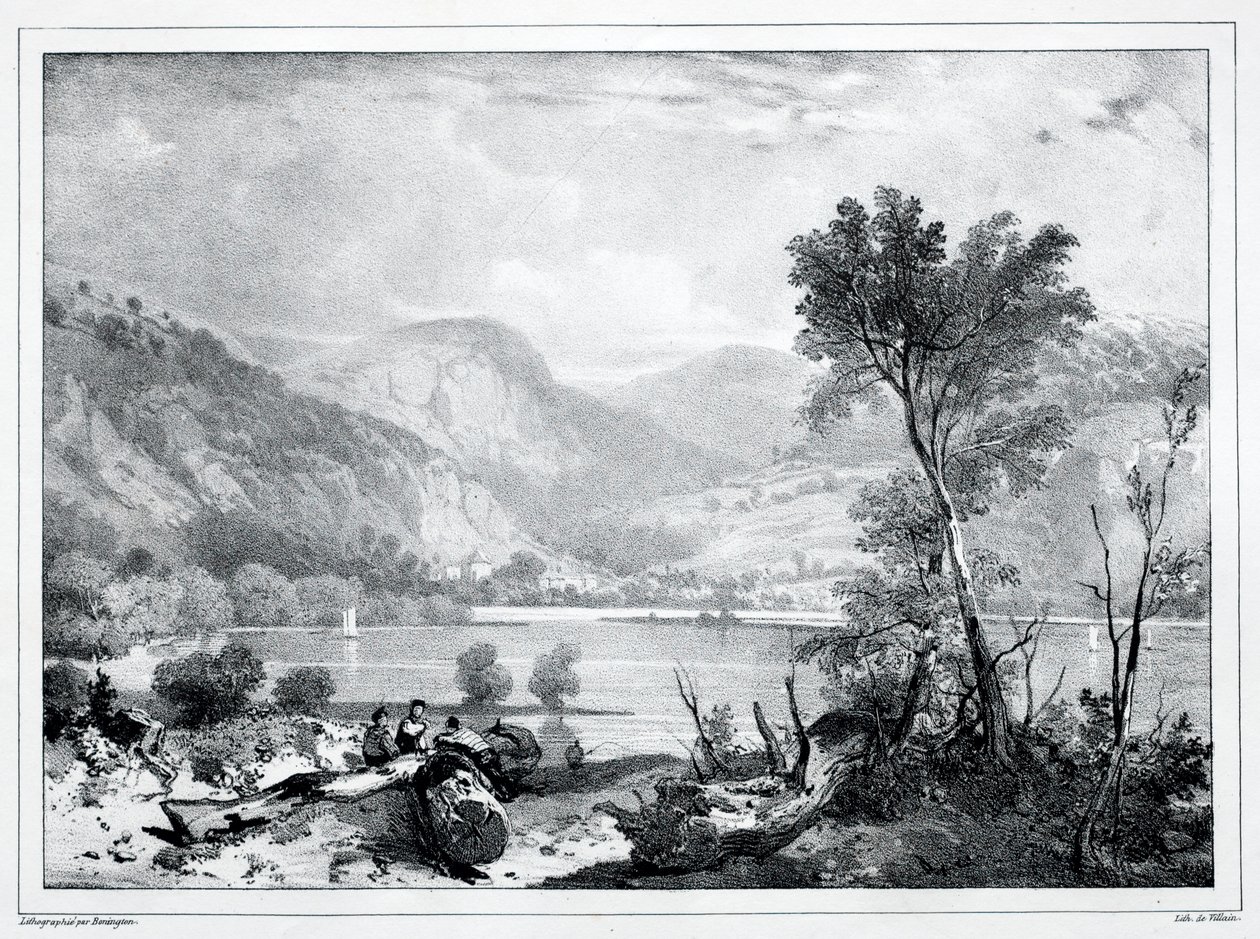 Lochkillin, 1826. av Richard Parkes Bonington