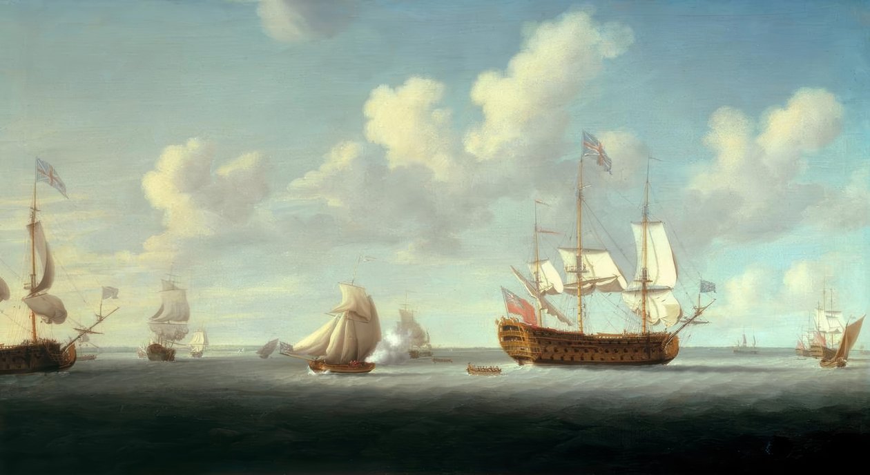 Schiff Royal William / Gem. v. Paton av Richard Paton