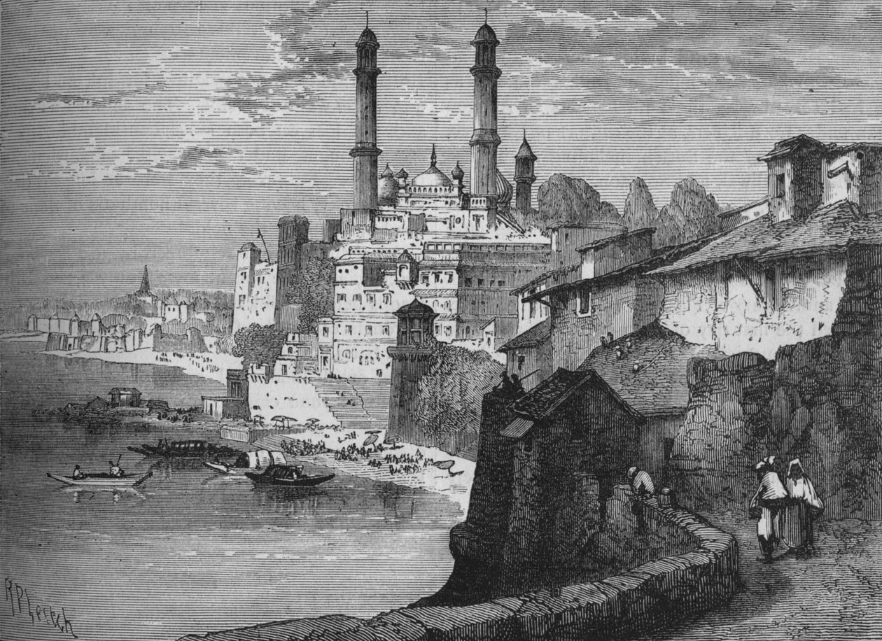 Benares, c1880 av Richard Principal Leitch
