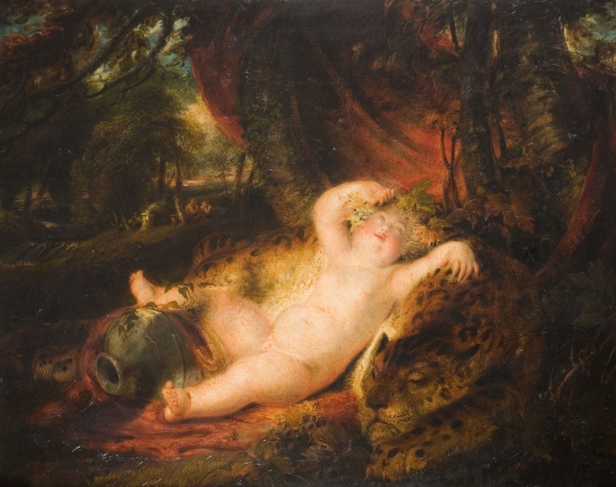 Spädbarnet Bacchus, 1811. av Richard Westall