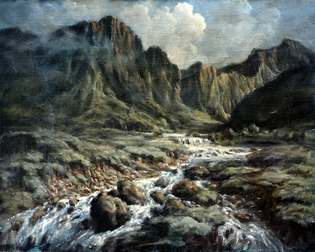 Mountain River av Richard Willis