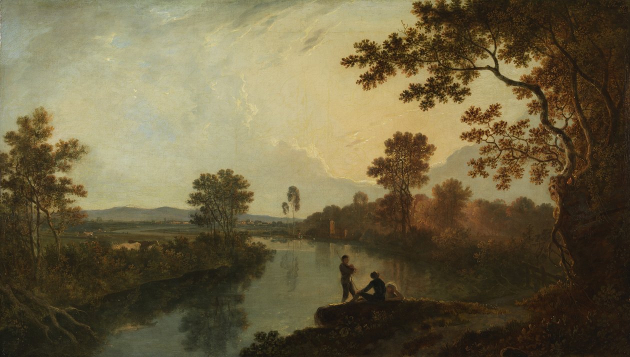 River Dee, ca 1760 (olja på duk) av Richard Wilson