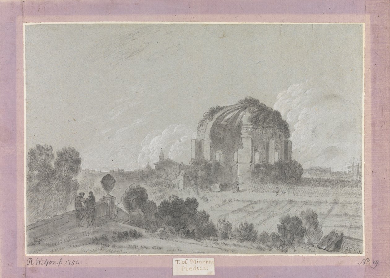 Temple of Minerva Medica, Rom av Richard Wilson