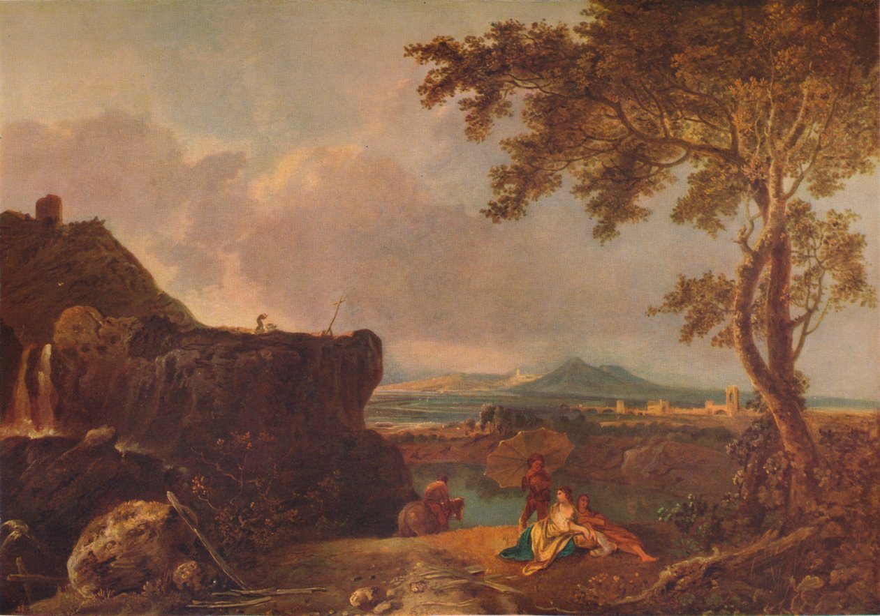 Den vita munken II, c1775, 1938 av Richard Wilson
