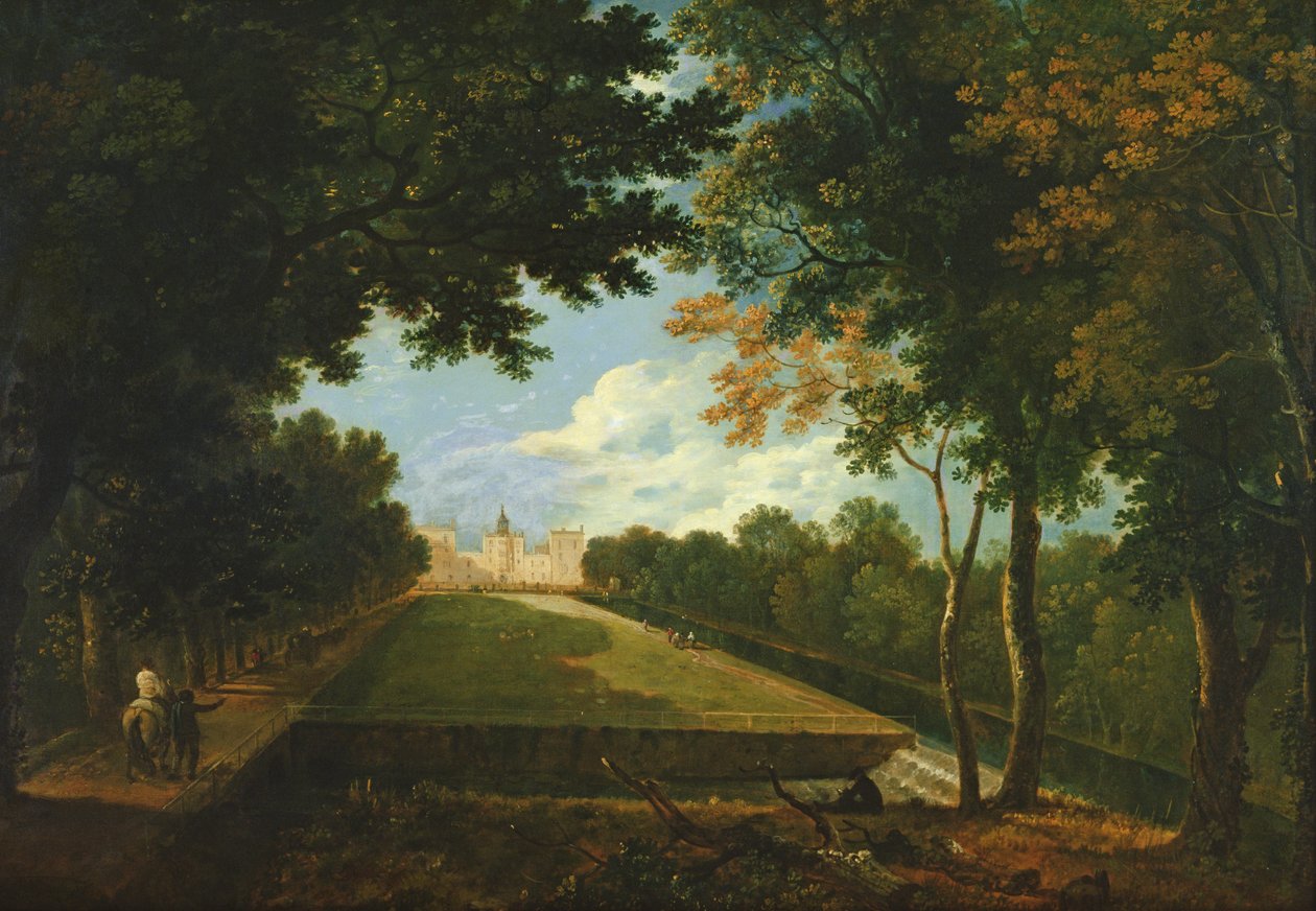 Wilton House, East View (olja på duk) av Richard Wilson