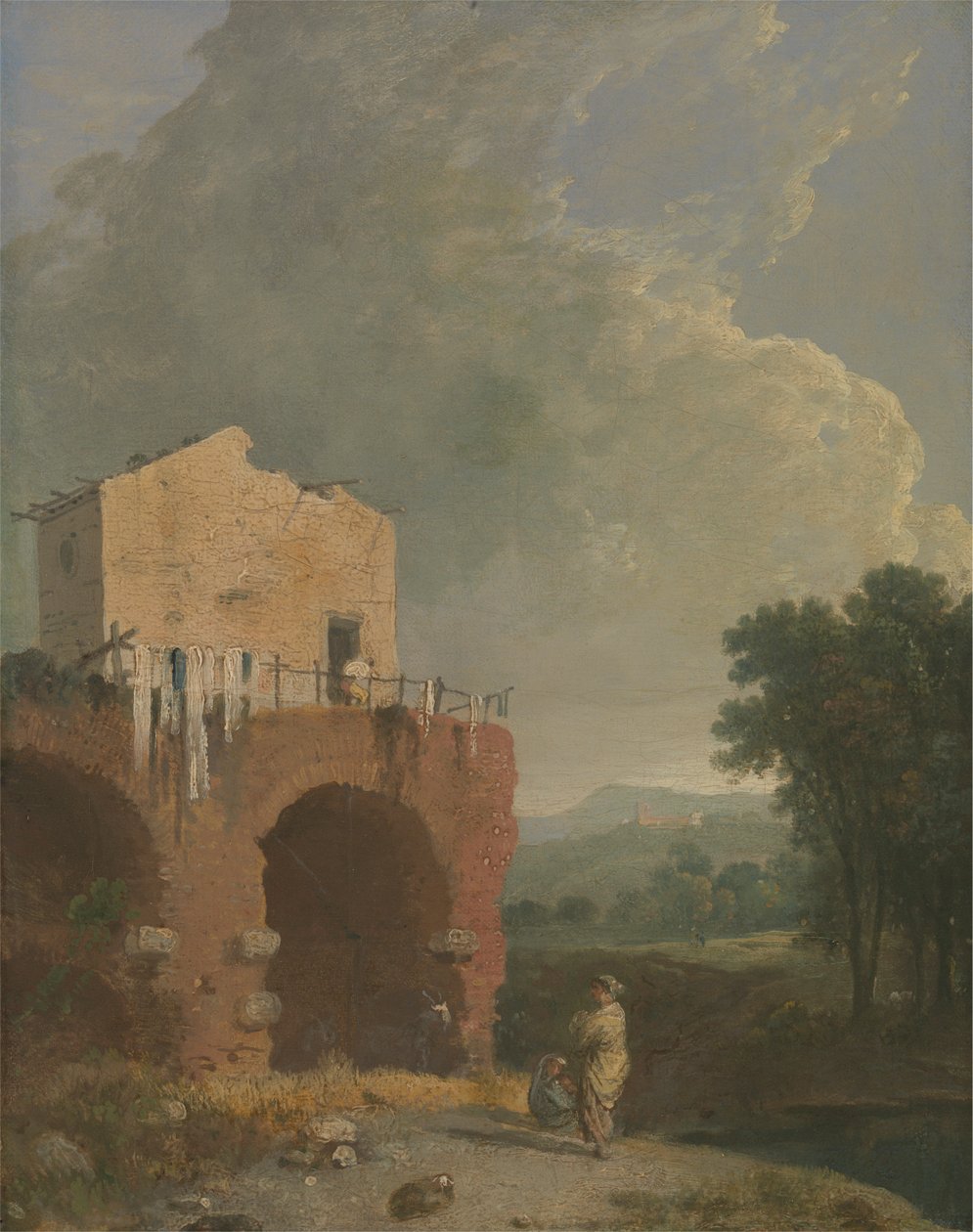 Hadrianus villa av Richard Wilson