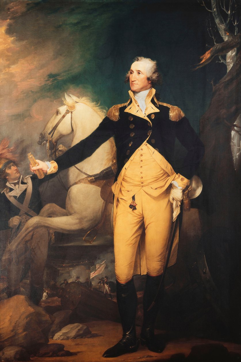 Porträtt av general George Washington av Rober Muller