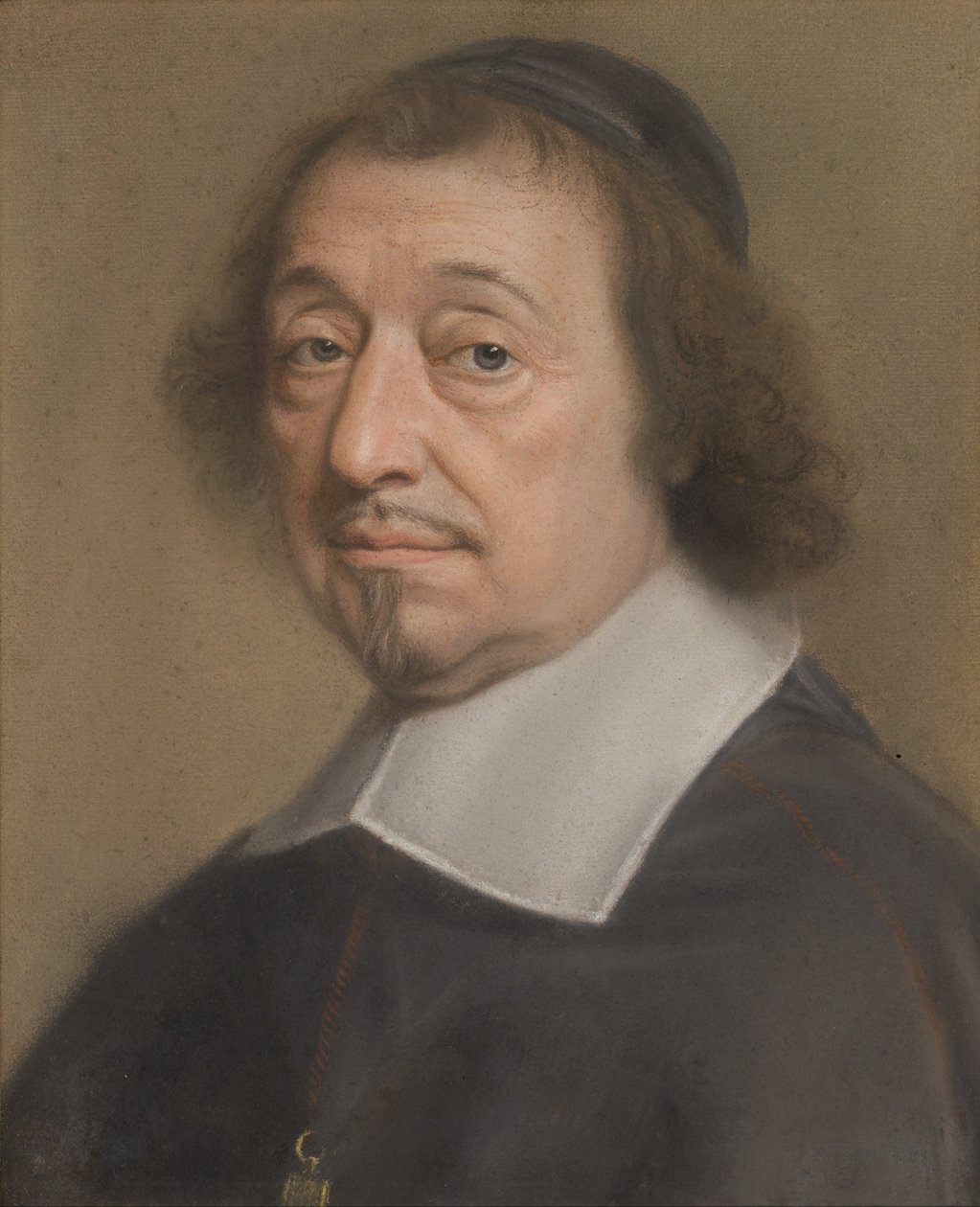Portrait of Monseigneur Louis Doni dAttichy, Bishop of Riez av Robert Nanteuil