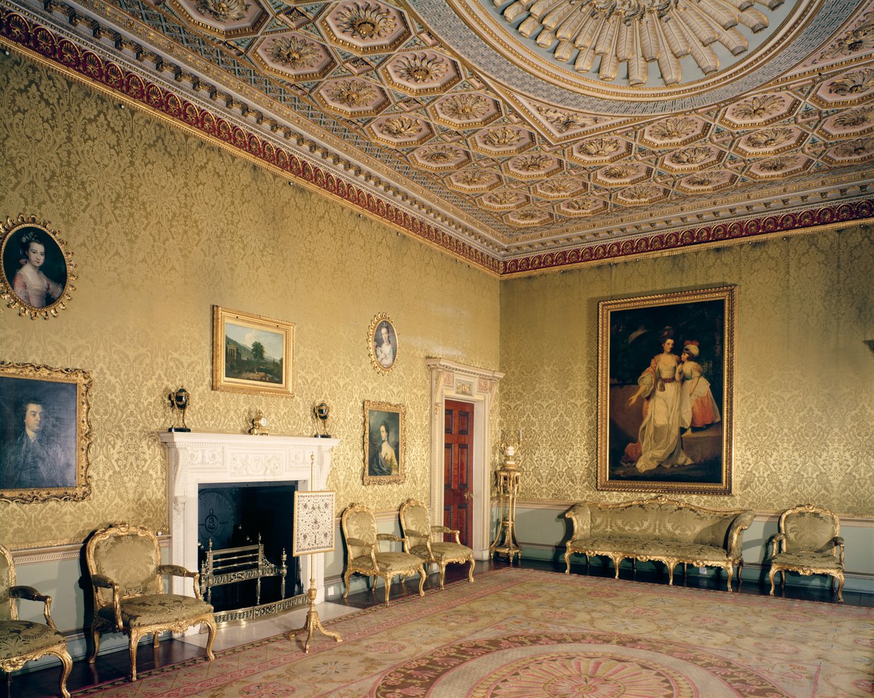 Ditt vardagsrum av Adam, ca 1770-80 av Robert Adam