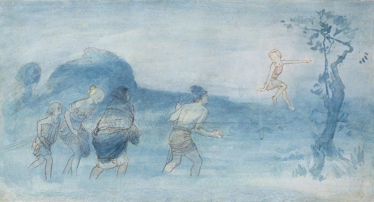 Will-o-the-Wisp av Robert Anning Bell