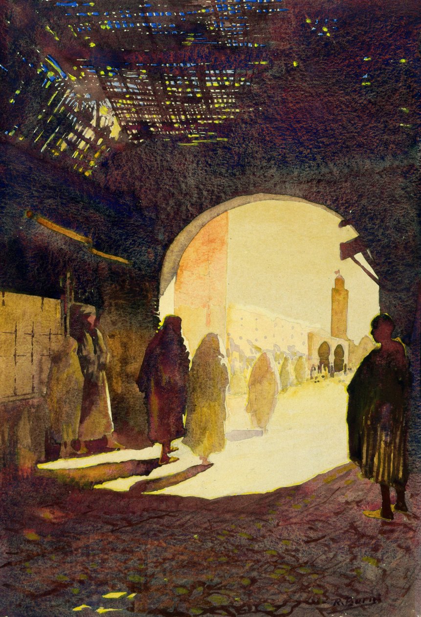 Fez, The Golden Hour, 1920 (wc) av Robert Burns