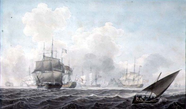 Engelska krigsskepp av Robert Cleveley