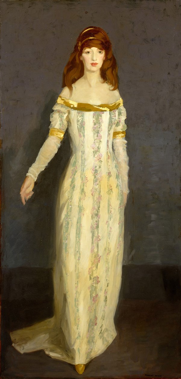 Maskeradklänningen, 1911 av Robert Cozad Henri
