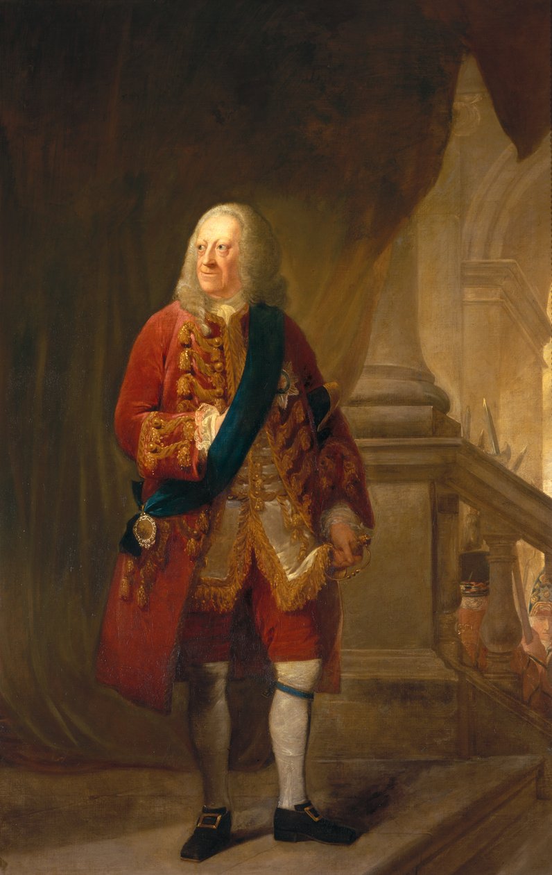 Kung Georg II, 1759 av Robert Edge Pine